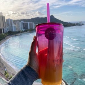 Starbucks Hawaii Edition straw tumbler